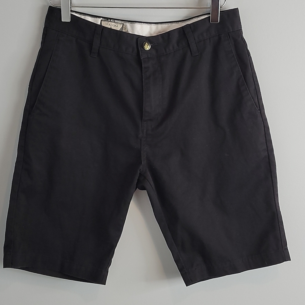 Volcom black shorts 30 medium V-Monty